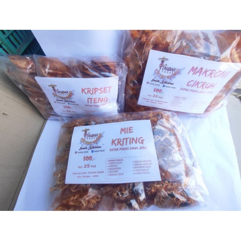

(snack 500an) Paket Usaha 1pack isi 25pcs
