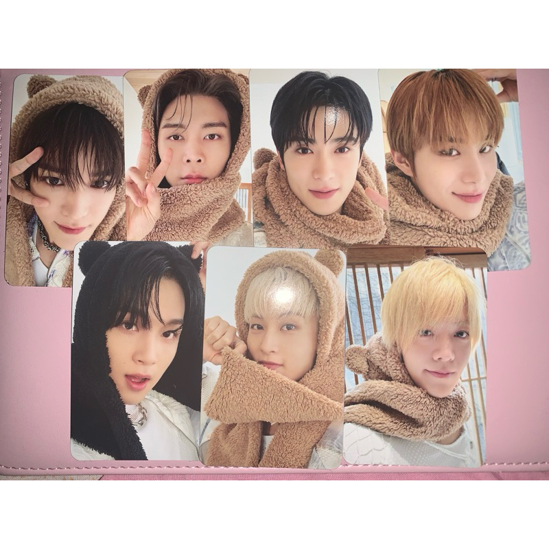 PHOTOCARD NCT 127 BEAR OFFICAL SET A VERSION VER TAEYONG JOHNNY JAEHYUN MARK JUNGWOO MURAH HAECHAN Y