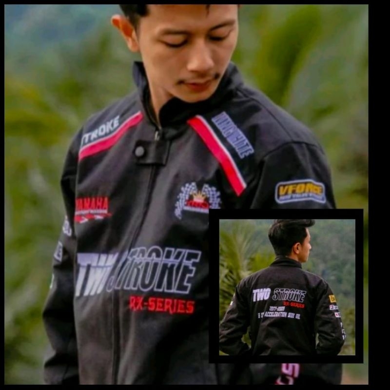 JAKET TWO STROKE RX KING 2 TAK RXSERIES/JAKET TOURING HARIAN 2 STROKE/Jaket Yamaha