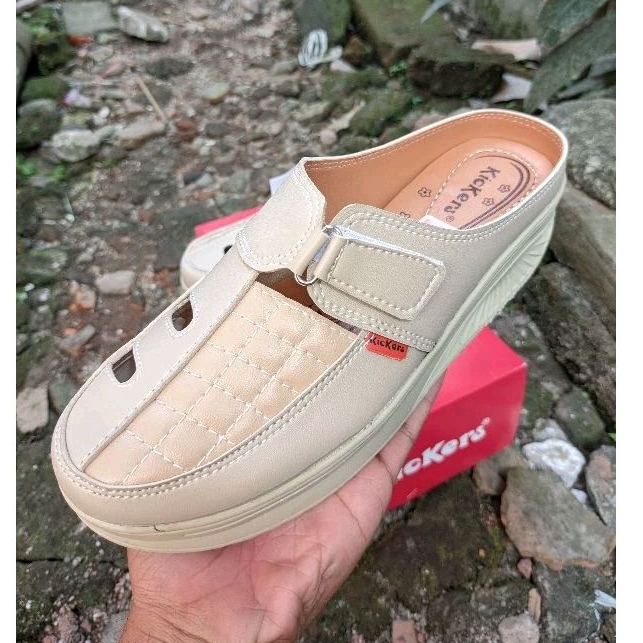WEDGES SEPATU KICKERS WANITA / Sepatu wedges wanita / sandal wedges wanita /sandal kickers wanita