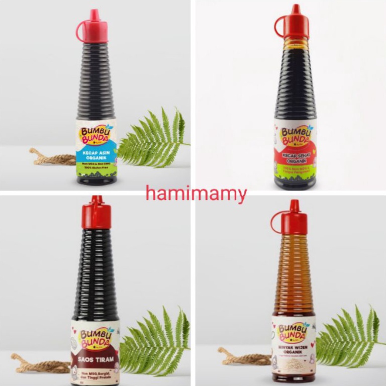 

Kecap Bumbu Bunda Elia Kecap Manis Kecap Asin Minyak Wijen Saos Tiram Saos Teriyaki