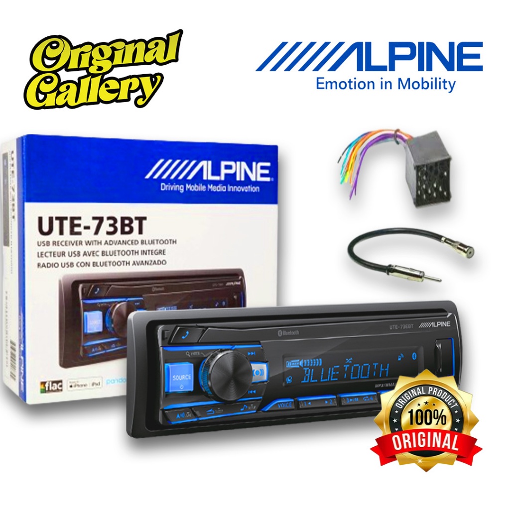 Alpine UTE-73BT Head unit single din