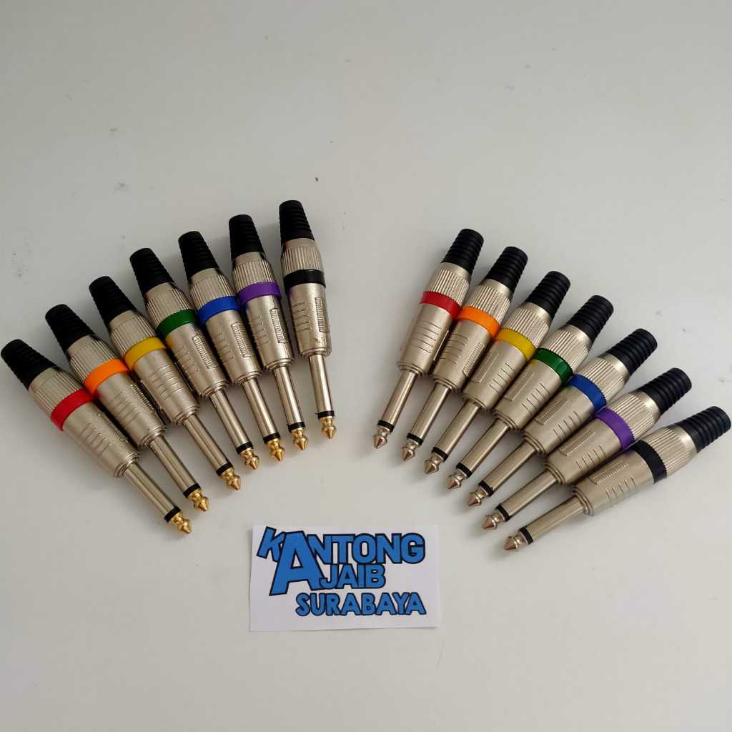 Jack Akai Mono Canare Jack Mic Mono Jack Gitar Jack Audio Mono Jack Male Mono Canare 3038