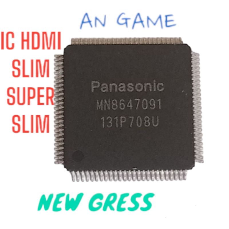 IC HDMI PS3 SLIM SUPER SLIM NEW GRESS / IC HDMI PS3 PANASONIC MN8647091