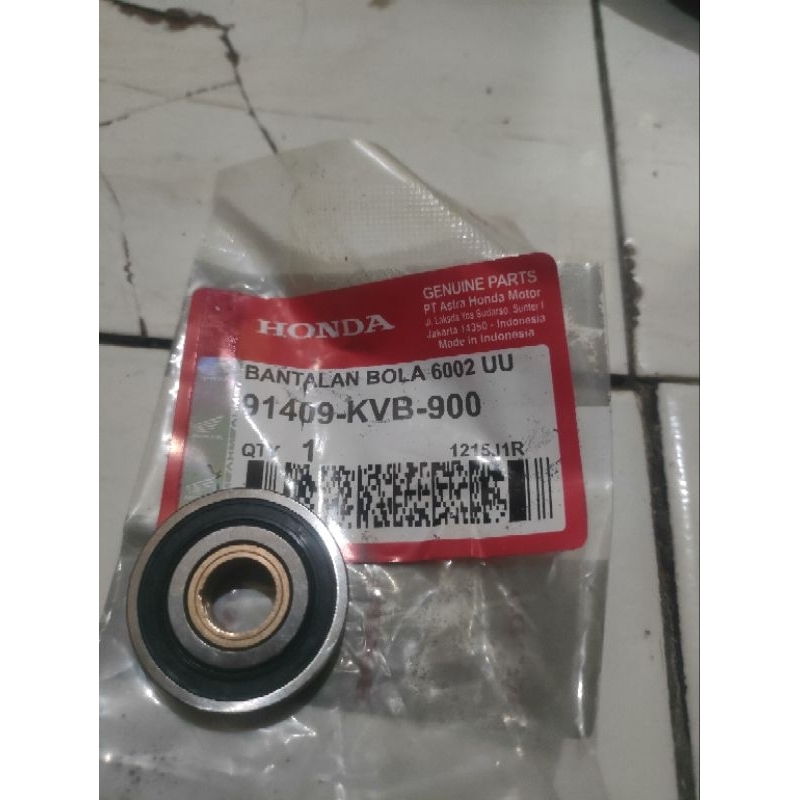 bearing laher UK 6002 +kuning lahar bak Cvt Honda beat lama Scoopy karbu beat fi Genio original