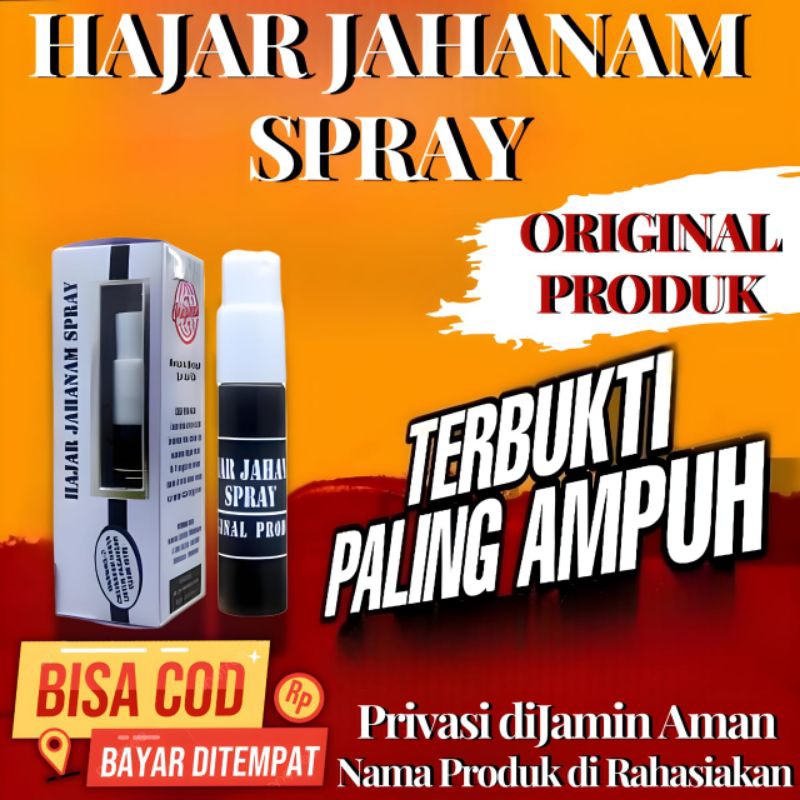 HAJAR JAHANAM ORIGINAL 100% OBAT KUAT PRIA TAHAN LAMA OLES PRIA DEWASA/OAT KUAT PRIA PERKASA