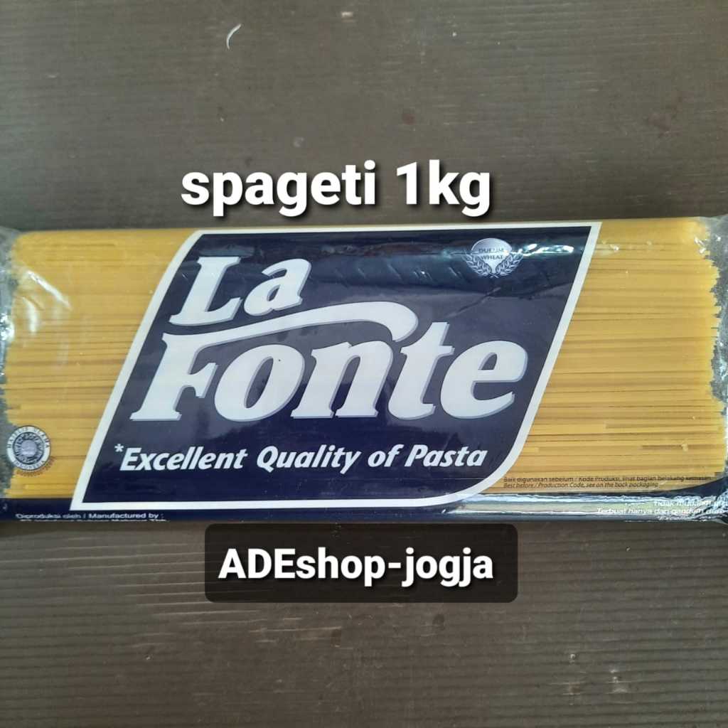 

spaghetti la fonte 1 kg pasta spageti noodle