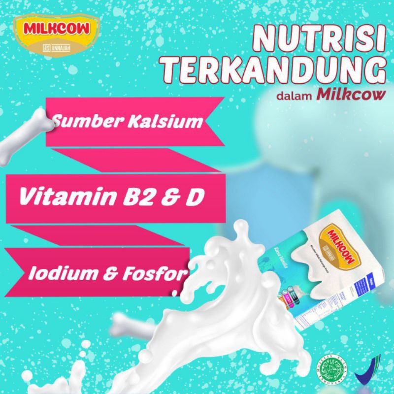 

SUSU MILKCOW EXTRA PROTEIN | Susu Sapi Membantu Untuk Menambah Berat Badan Lebih Ideal Untuk Anak Dan Dewasa 500g