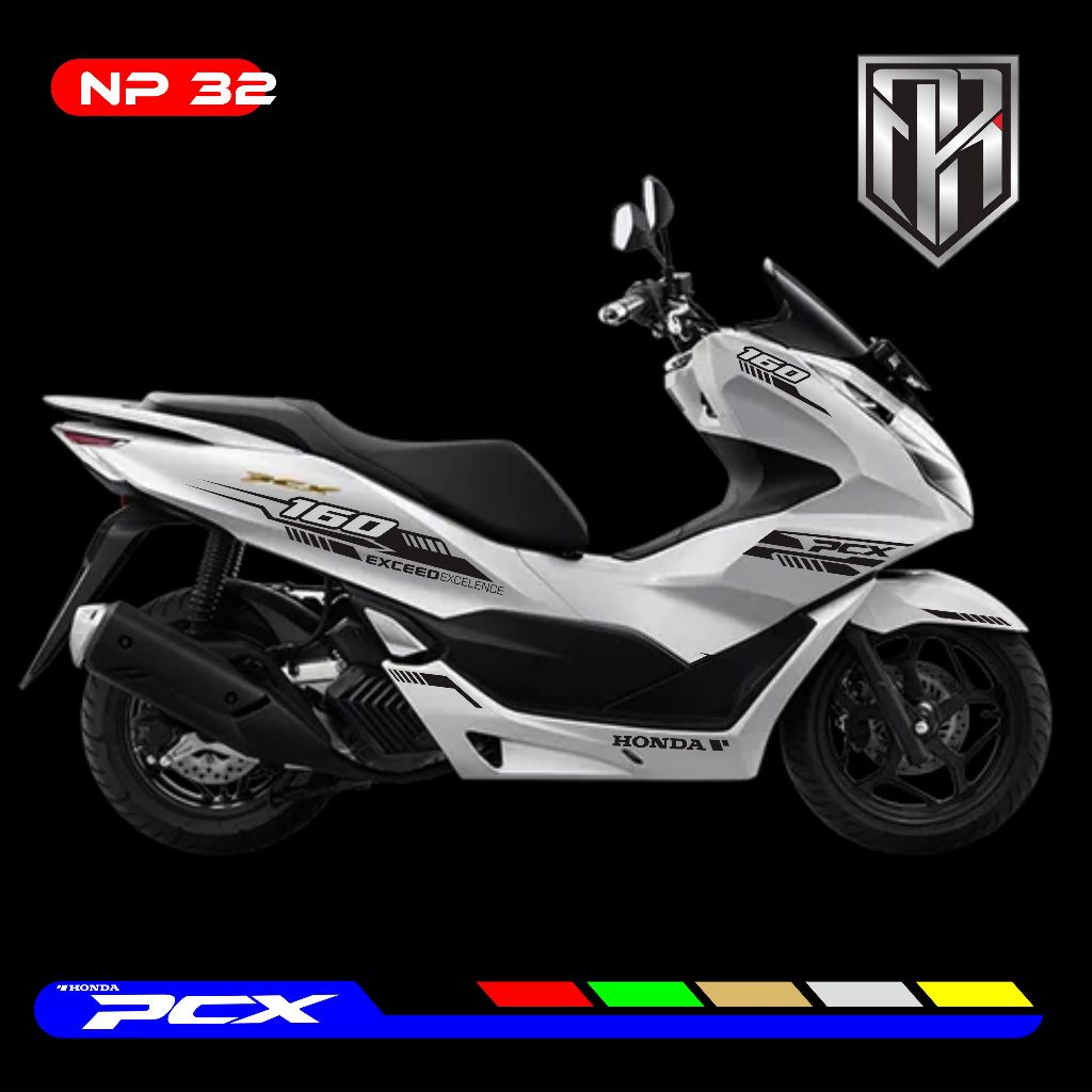 COD Striping Motor PCX - Cutting Sticker PCX - Aksesoris Motor Stiker Honda PCX 160 cc Skotlet Motor