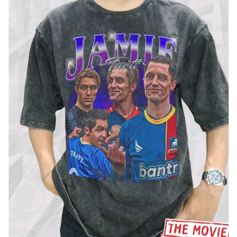 Jamie Tarrt Ted Lasso Actor Drama Movie Vintage Wash T-shirt/Kaos Film Ted Lasso Jamie Tarrt Vintage
