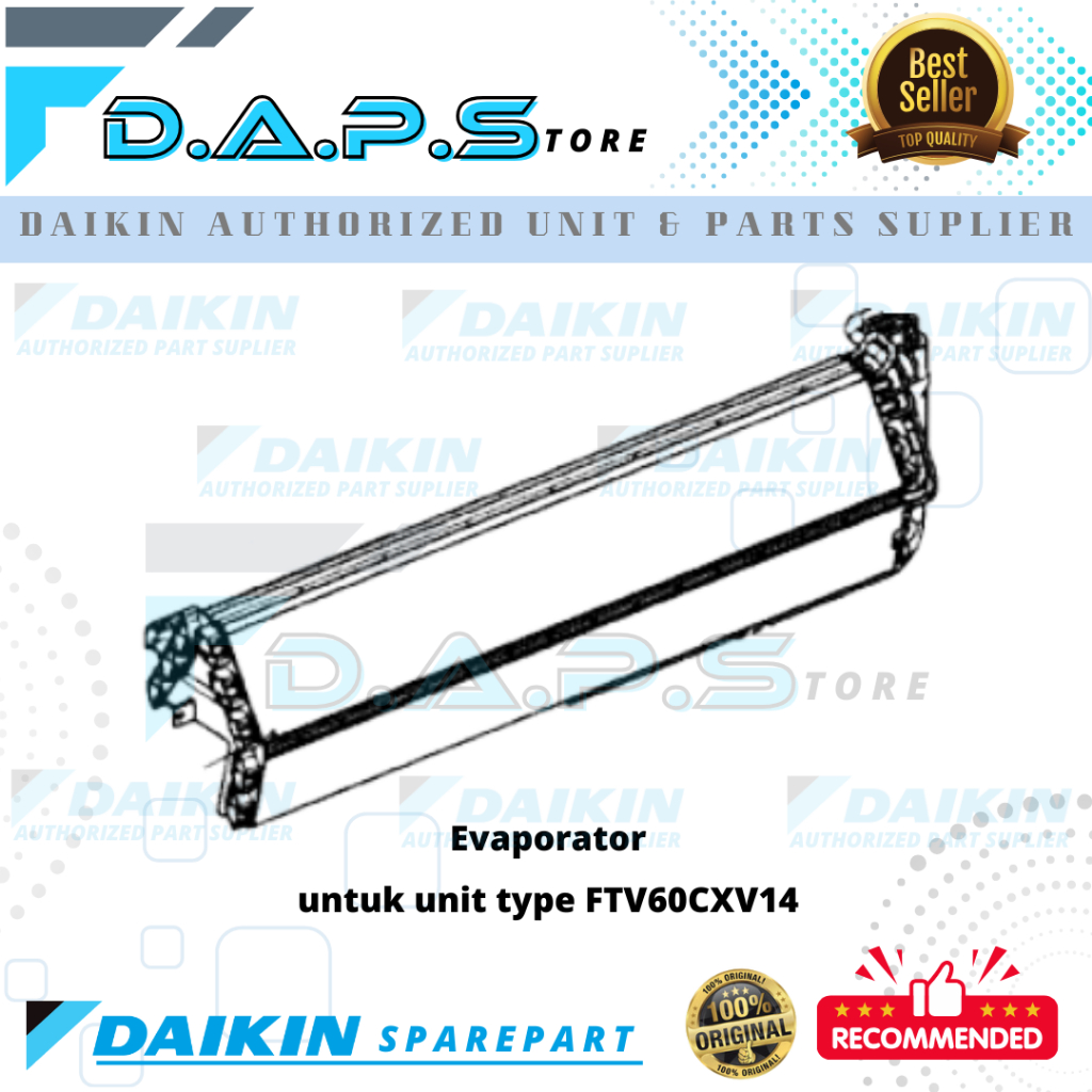 Evap - Evaporator AC DAIKIN Malaysia 2,5 PK FTV60CXV14
