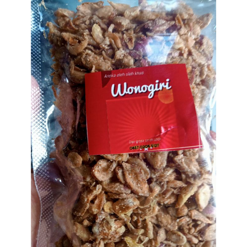 

brambang goreng Wonogiri,sangat lezat guriih sedaap