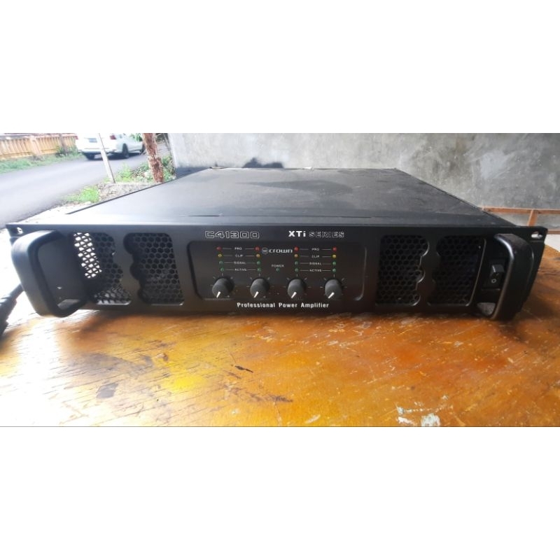 Box Power Amplifier 2U 4 Channel Bekas Power Bu Pabrikan