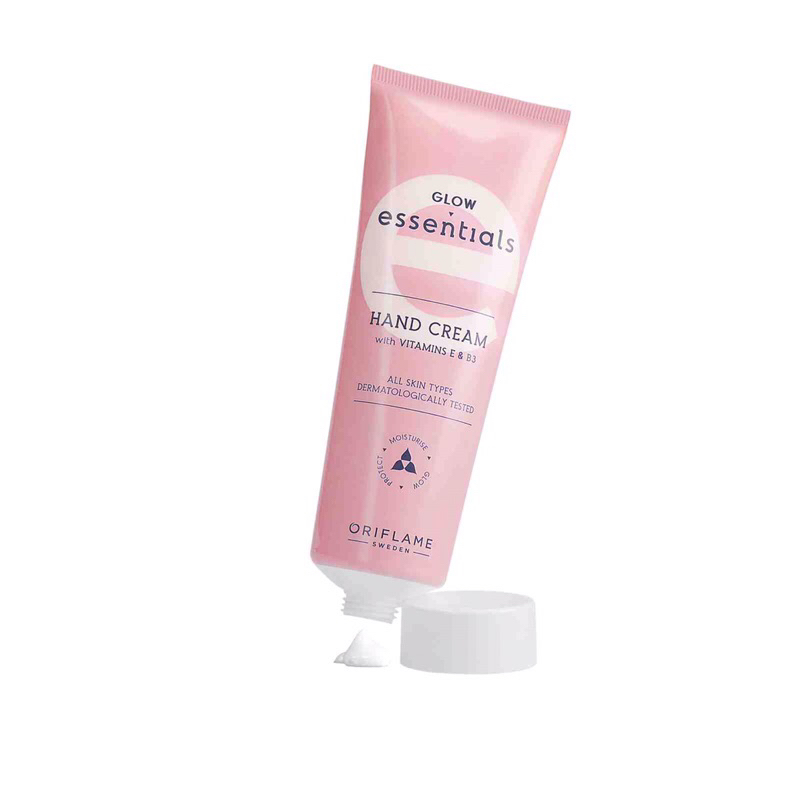 Glow Essentials Hand Cream with Vitamins E & B3 ORIFLAME | SKINCARE | KOSMETIK | KECANTIKAN | PERAWA