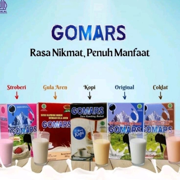 

STAR gomars susu gomars susu kambing bubuk strobericoklatkopiputih 2 gram