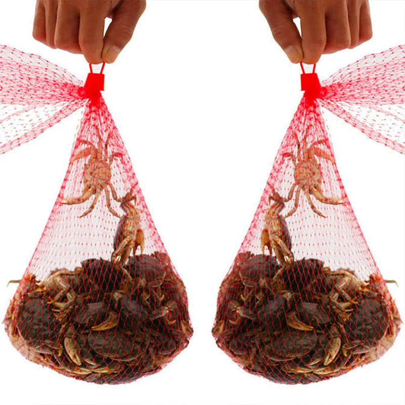 100pcs Jaring Polynet Buah Jaring Buah Roll Kecil hanger Jaring Buah Sayur Hanger Polinet