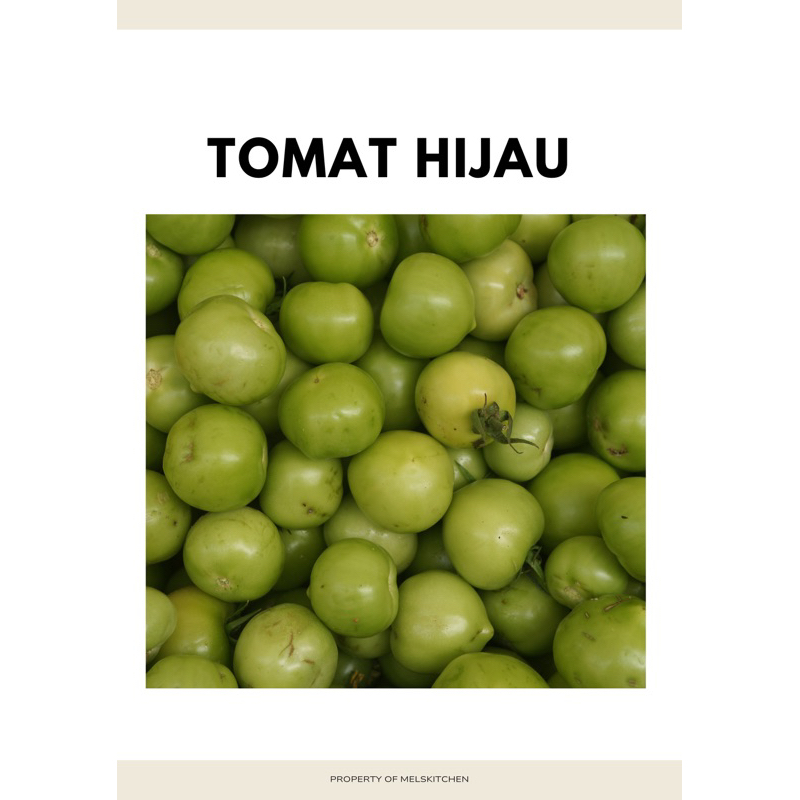 

tomat hijau kecil fresh 500gr