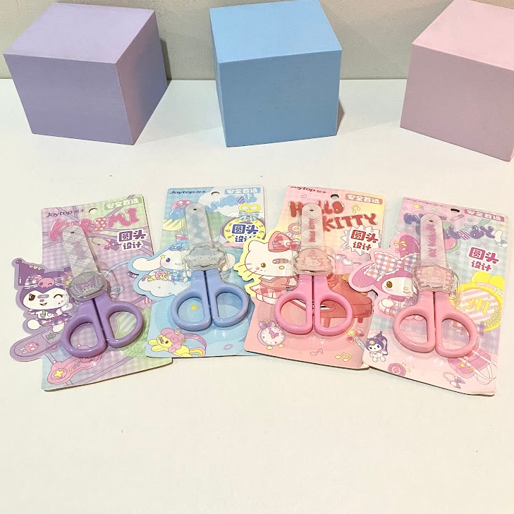 

KODE D5T8 Gunting Anak Mini Alat Potong Kantor Karakter Sanrio Lucu Unik Hadiah Gift