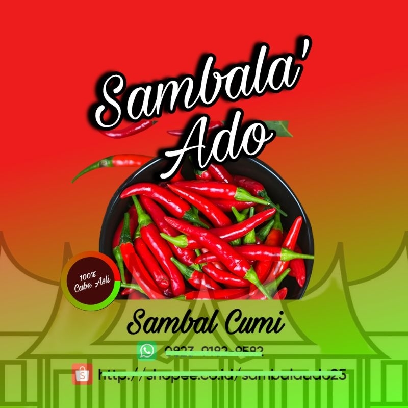 

Sambala'ado - Sambal Cumi Asin