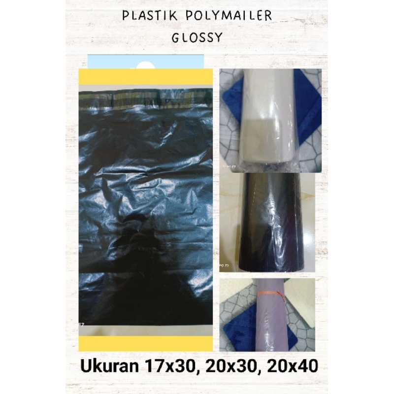 PLASTIK POLYMAILER/PLASTIK PACKING GLOSSY KECIL