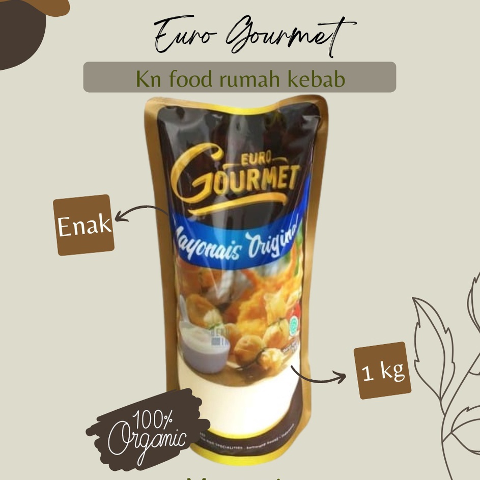 

Ready Stok Mayonaise Kemasan 1kg