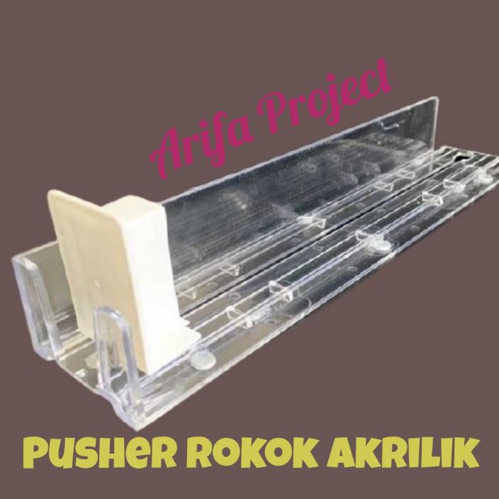 Pusher Akrilik  Rak Akrilik
