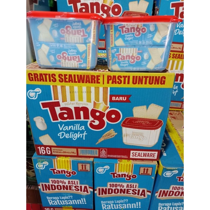 

wafer tanggo sealware isi 20pcs vanilla