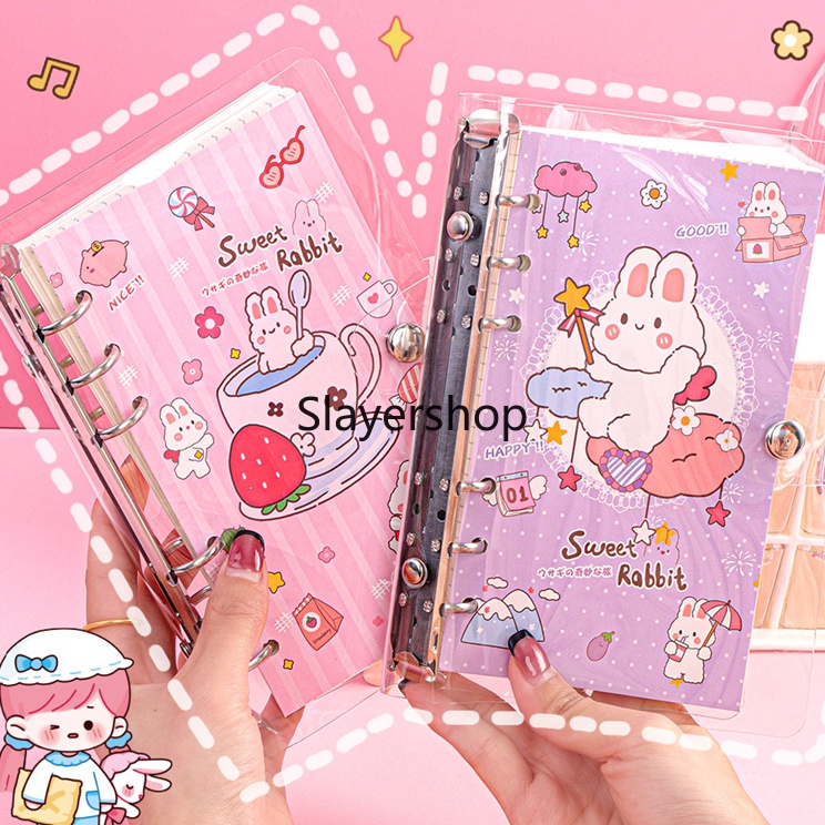 

Pusat Grosir Binder Note A6 1 lembar Lucu Karakter Character Daily Planner Aesthetic Estetik