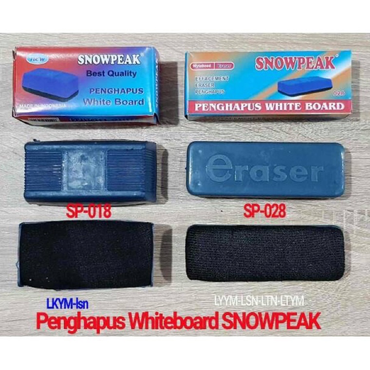 

ART U15I Penghapus papan tulis snowpeak harga per lusin 12pc