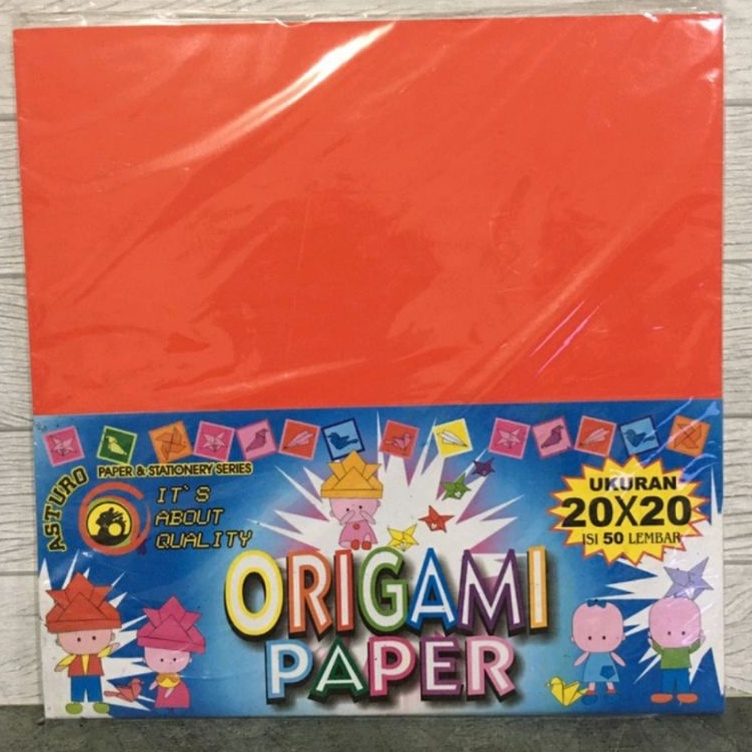 

Kualitas Puas Kertas Origami Asturo 2x2 1pad5lbr