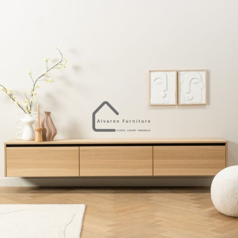 Meja Tv minimalis modern meja gantung dinding Costum