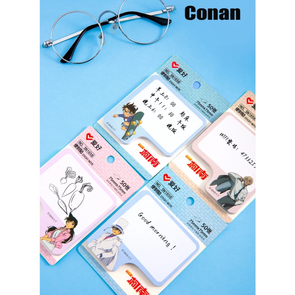 

Trend Dicari Stick Note Aihao Conan SN1658 5 Lembar