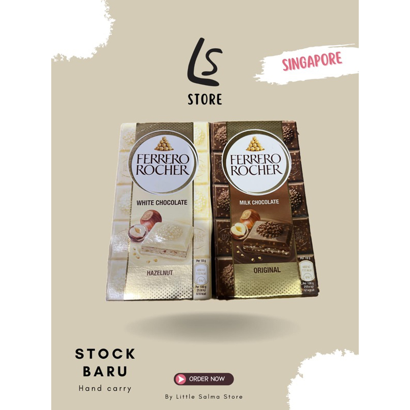 

Ferrero Rocher White Chocolate / Ferrero Rocher Milk Chocolate Original Singapore
