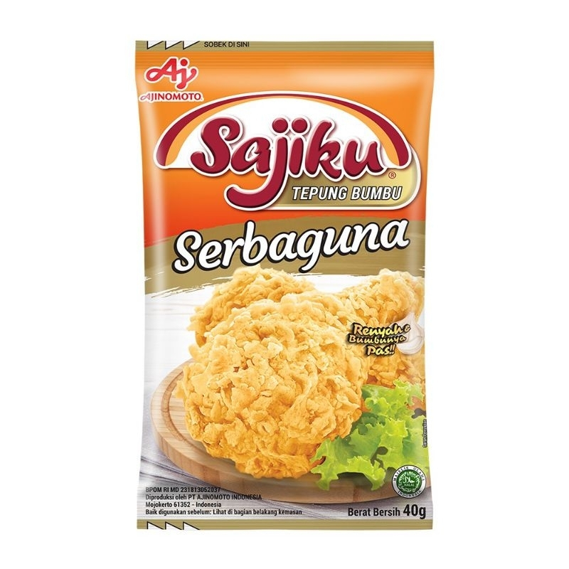 

Sajiku Tepung Bumbu Serba Guna Sachet 75g