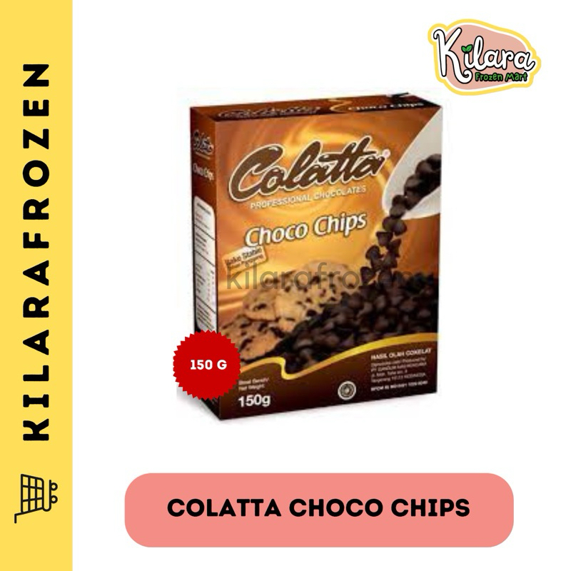 

COLATTA CHOCO CHIPS 150 GRAM - KILARA FROZEN