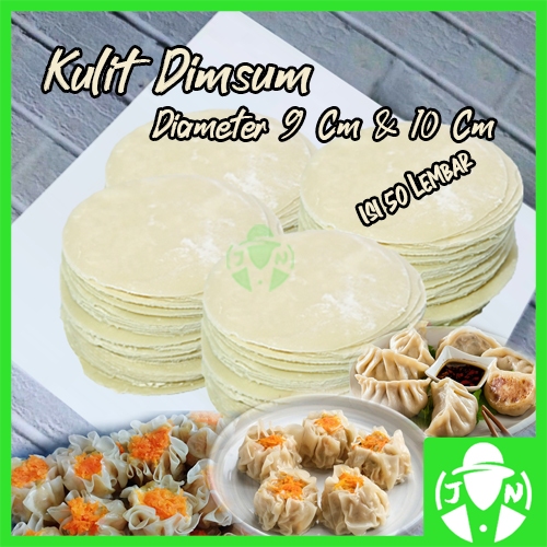 

Kulit Dimsum Siomay ukuran 9 cm / 10 cm Gyoza