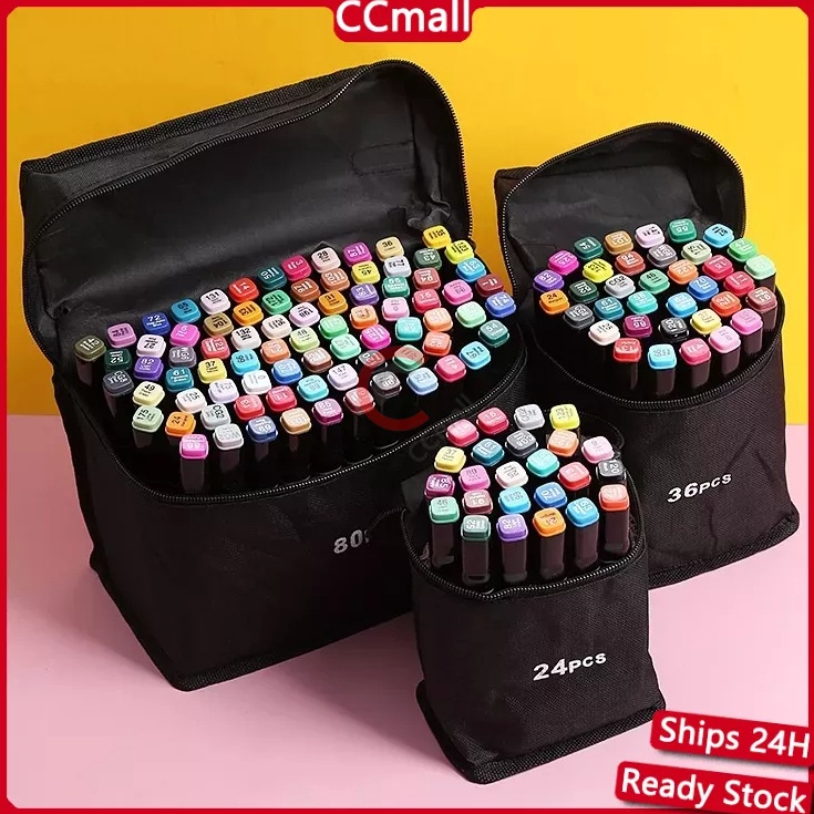 

KODE S7R7 COD 12Pcs Spidol Touch Art Maker Graphic Art Maker Pen Color Spidol Warna 123668 Set Warna Sketsa Spidol Umum General Marker Set Animation Markers