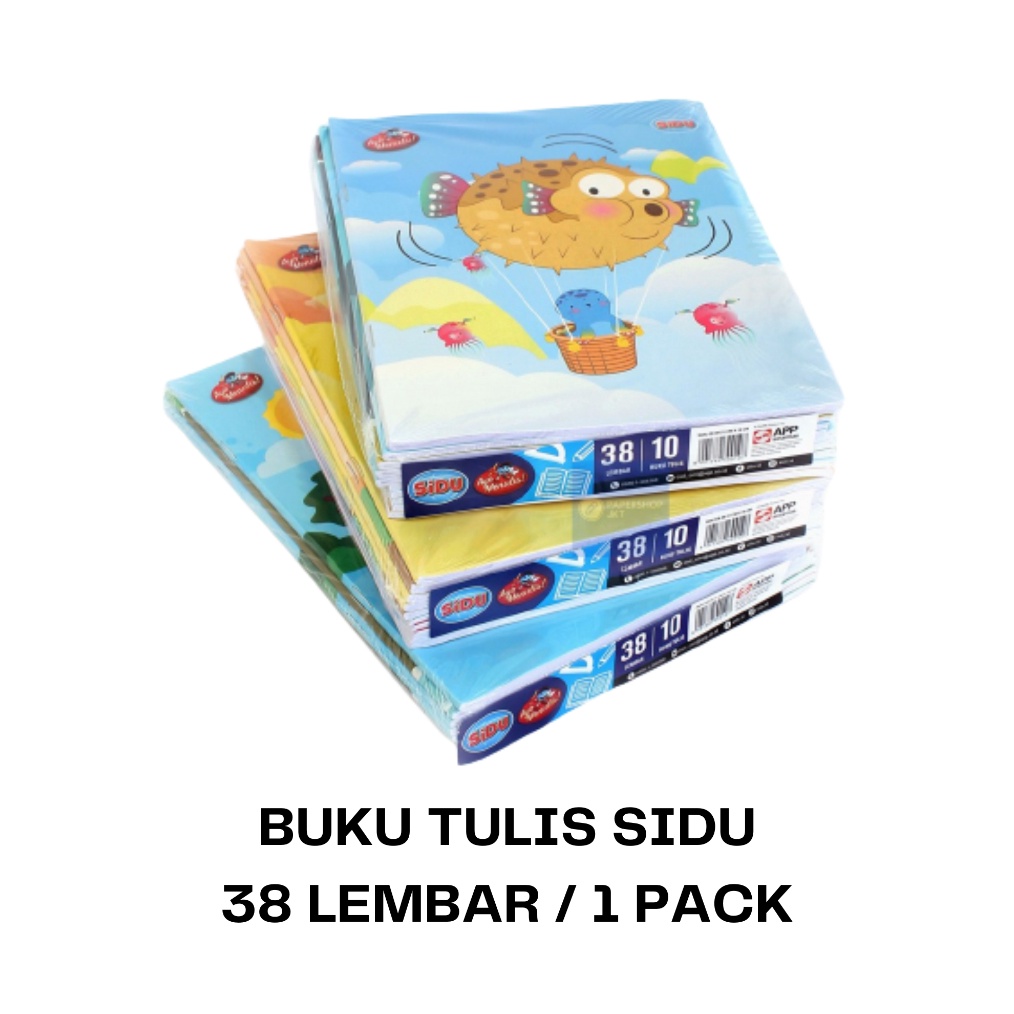 

ART Q94N BUKU TULIS SIDU 38 LEMBAR PACK ISI 1PCS BUKU TULIS SIDU ISI 38