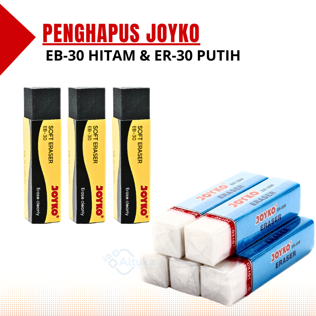 

Penghapus Putih / Eraser / Stip Joyko B20 Ukuran Besar