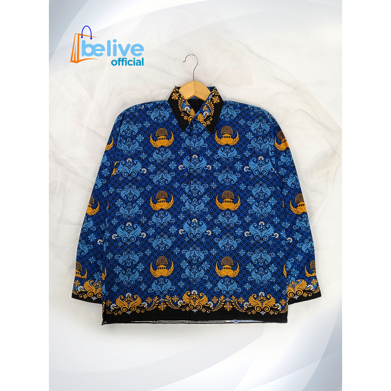 Kemeja Batik KORPRI Pria ORI slimfit GTR