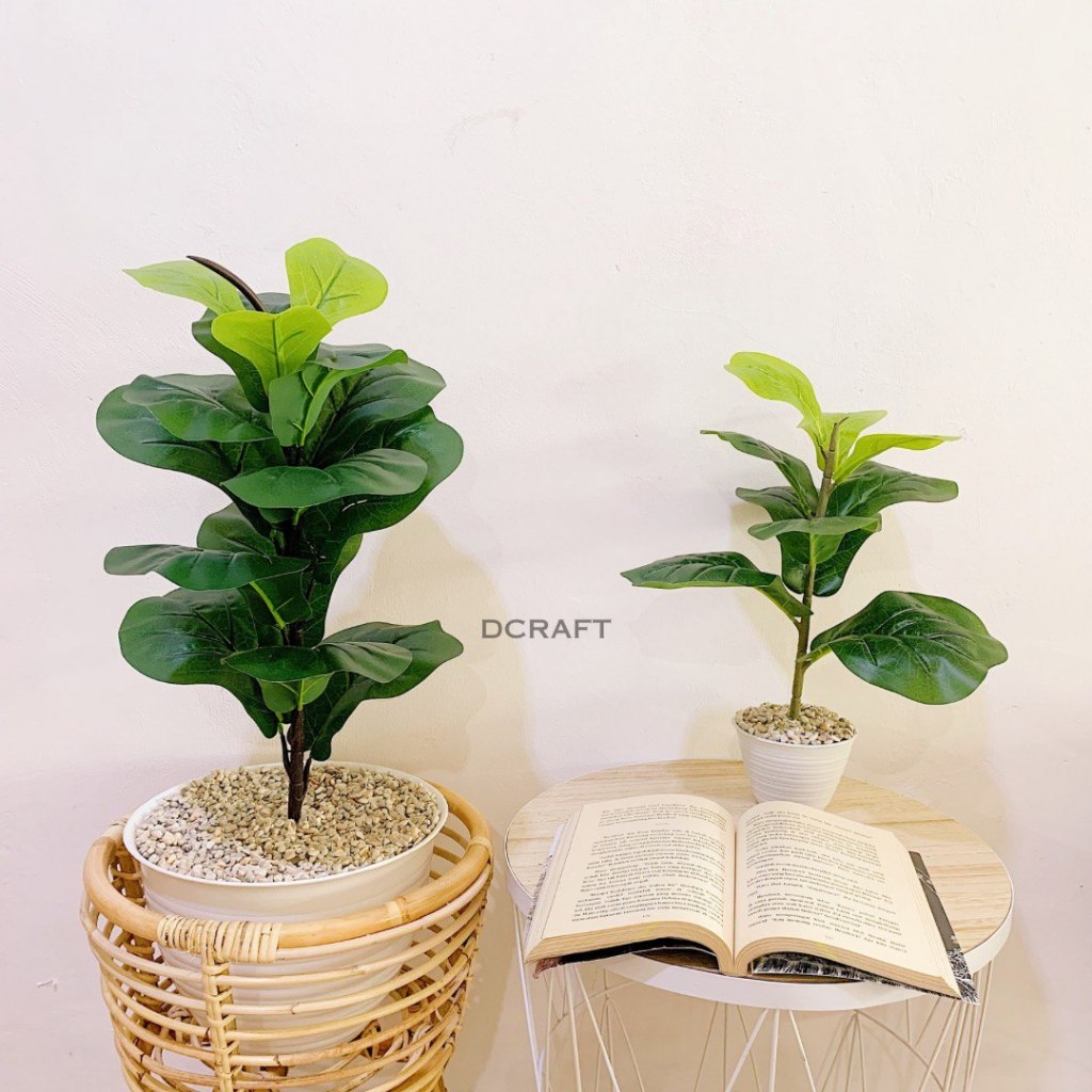 Tanaman Hijau Artificial Daun Pisang Ketapang Artificial