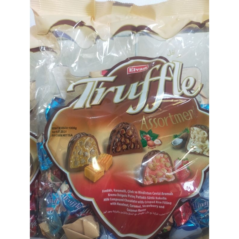 

Coklat Truffle Elvan Cokelat Turkey 1kg