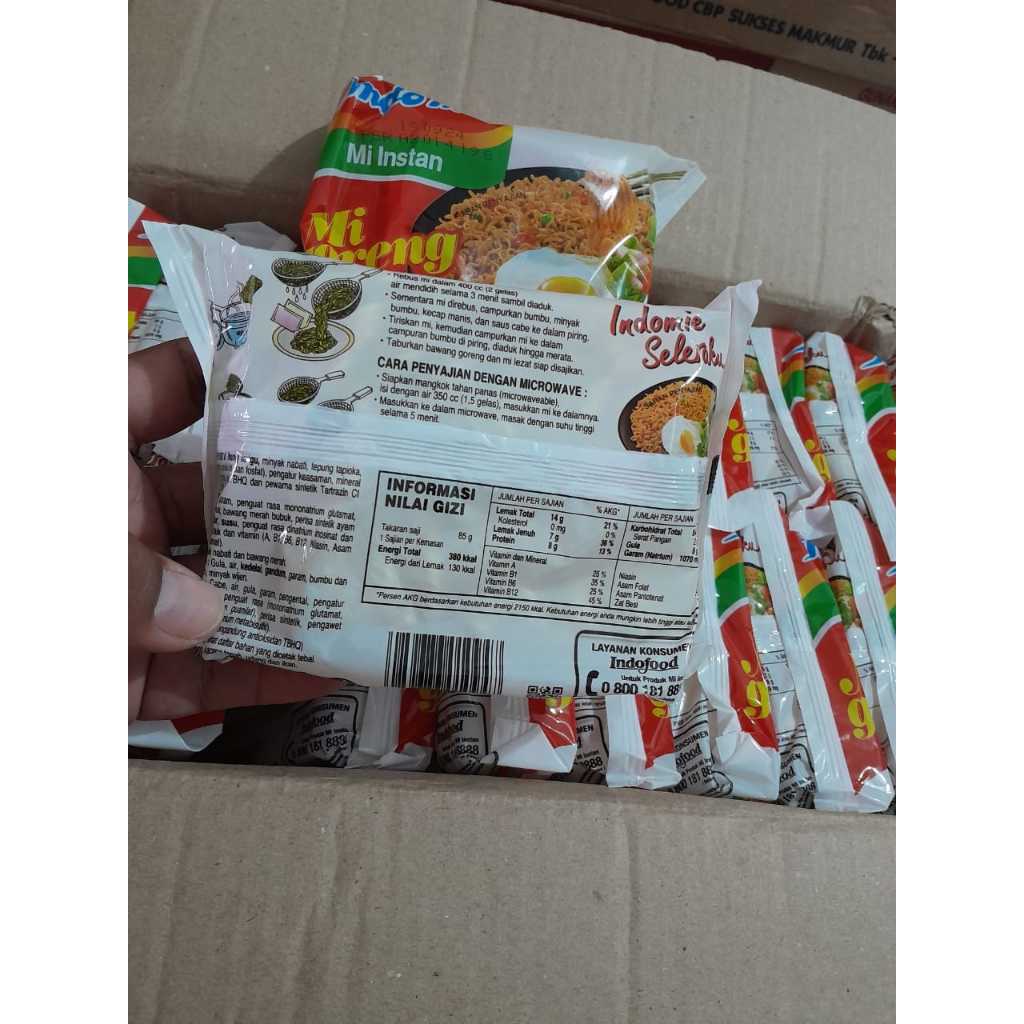 

Indomie Goreng 5pcs Lezat Untuk Keluarga