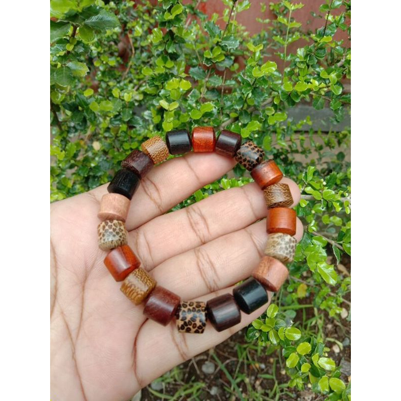 gelang kayu bertuah gelang 8 kayu gelang kombinasi