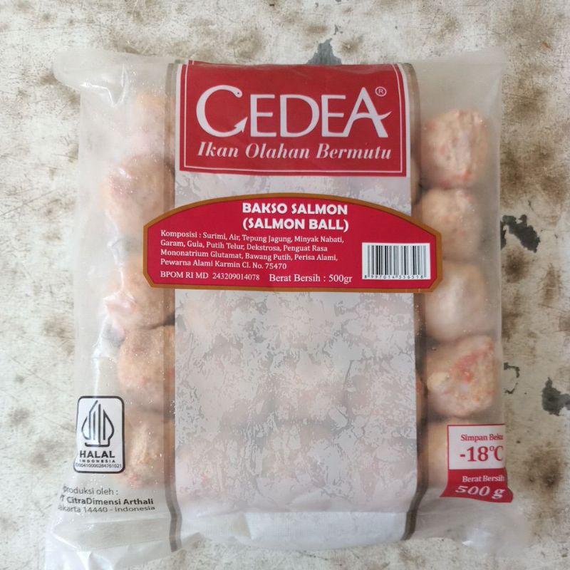 

salmon ball cedera 500gr