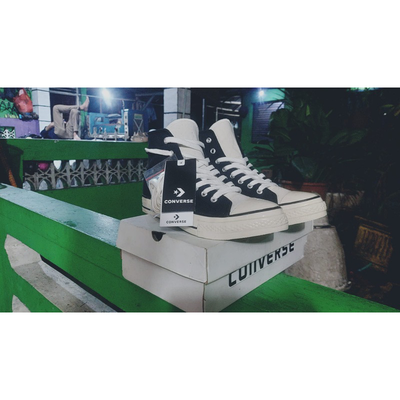CONVERSE 70S X FOG FEAR OF GOD ESSENTIALS BLACK CREAM