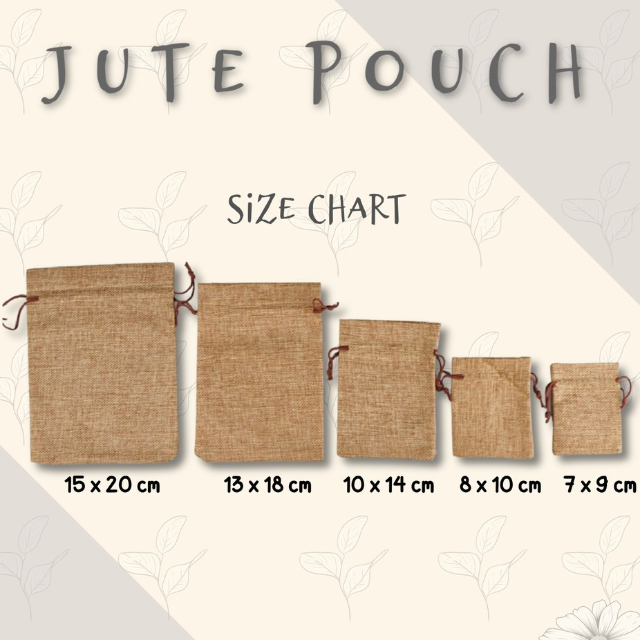 

Jute pouch / pouch kopi / pouch goni