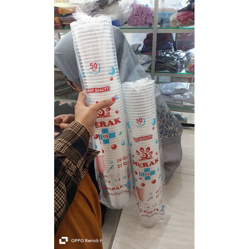 cup 22 oz merak 7gram