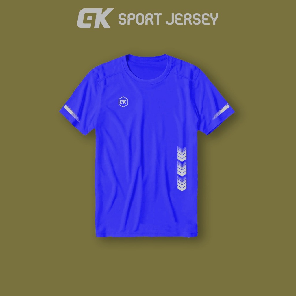 KAOS DRYFIT LENGAN PENDEK KAOS CK OLAHRAGA PRIA WANITA