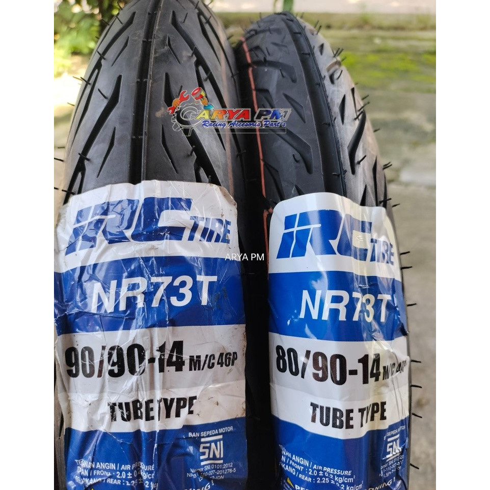 BAN LUAR IRC 90/90-14 80/90-14 NR 73T (TUBE TYPE)